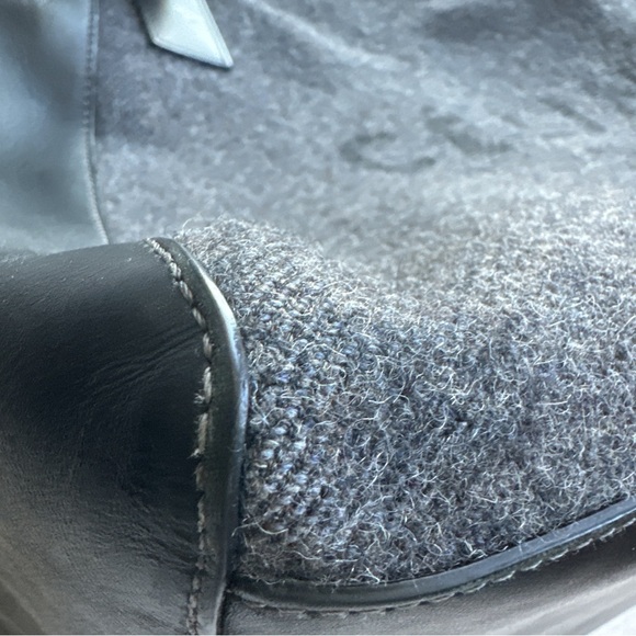 Celine Wool Leather Tote Bag - Picture 9 of 10